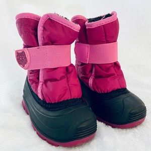 Kamik snow boots pink size 6